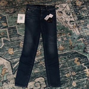 AX Armani Exchange Women's Dark Blue Jeans